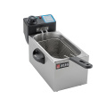 Single electric deep fryer SINGLE FRYER FOR POTATO CHIPS FRYING